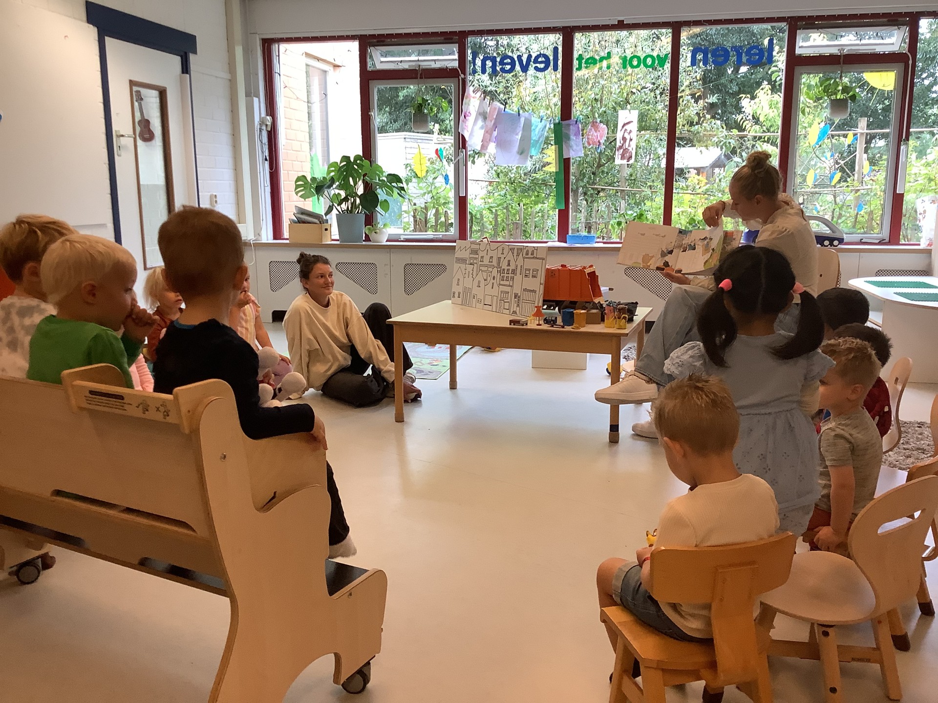 Deze week bij de opvang 