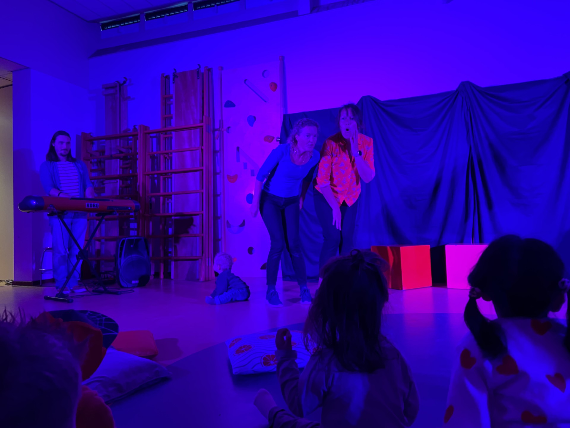 Deze week bij de opvang….