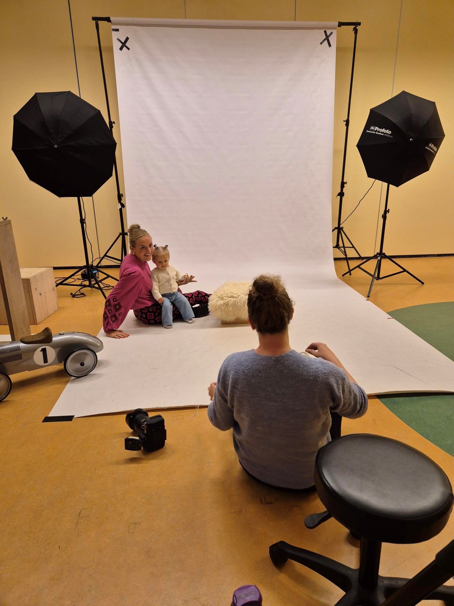 Deze week bij de opvang…….