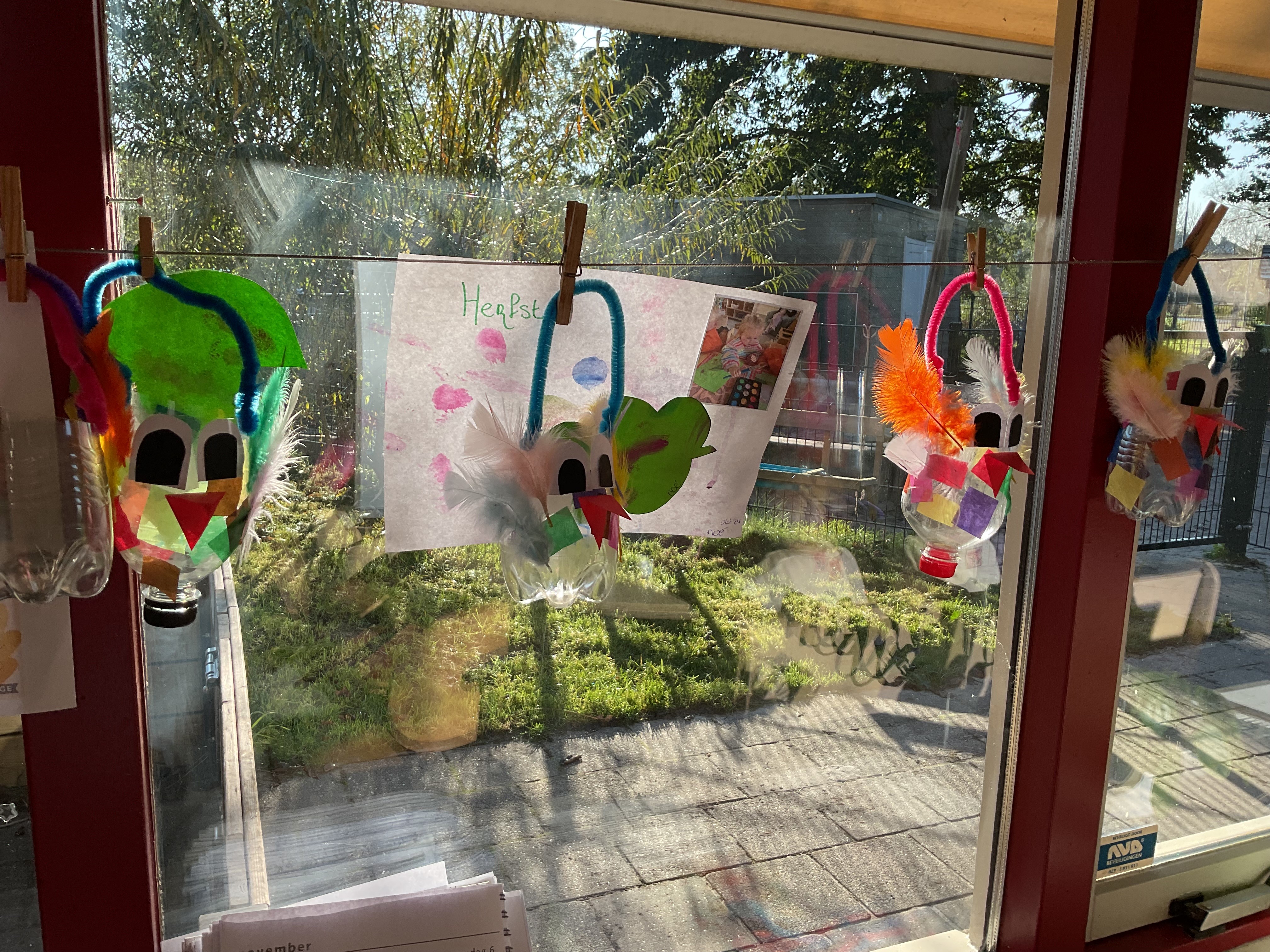 Deze week bij de opvang 