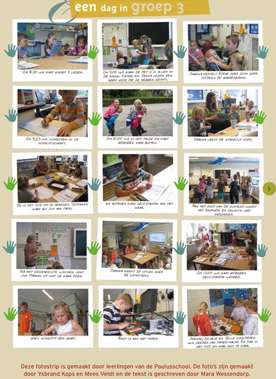 Een dag in groep 3