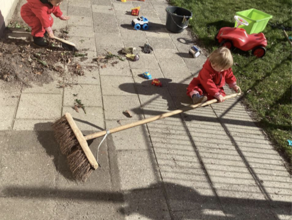 De babytuin lenteklaar maken