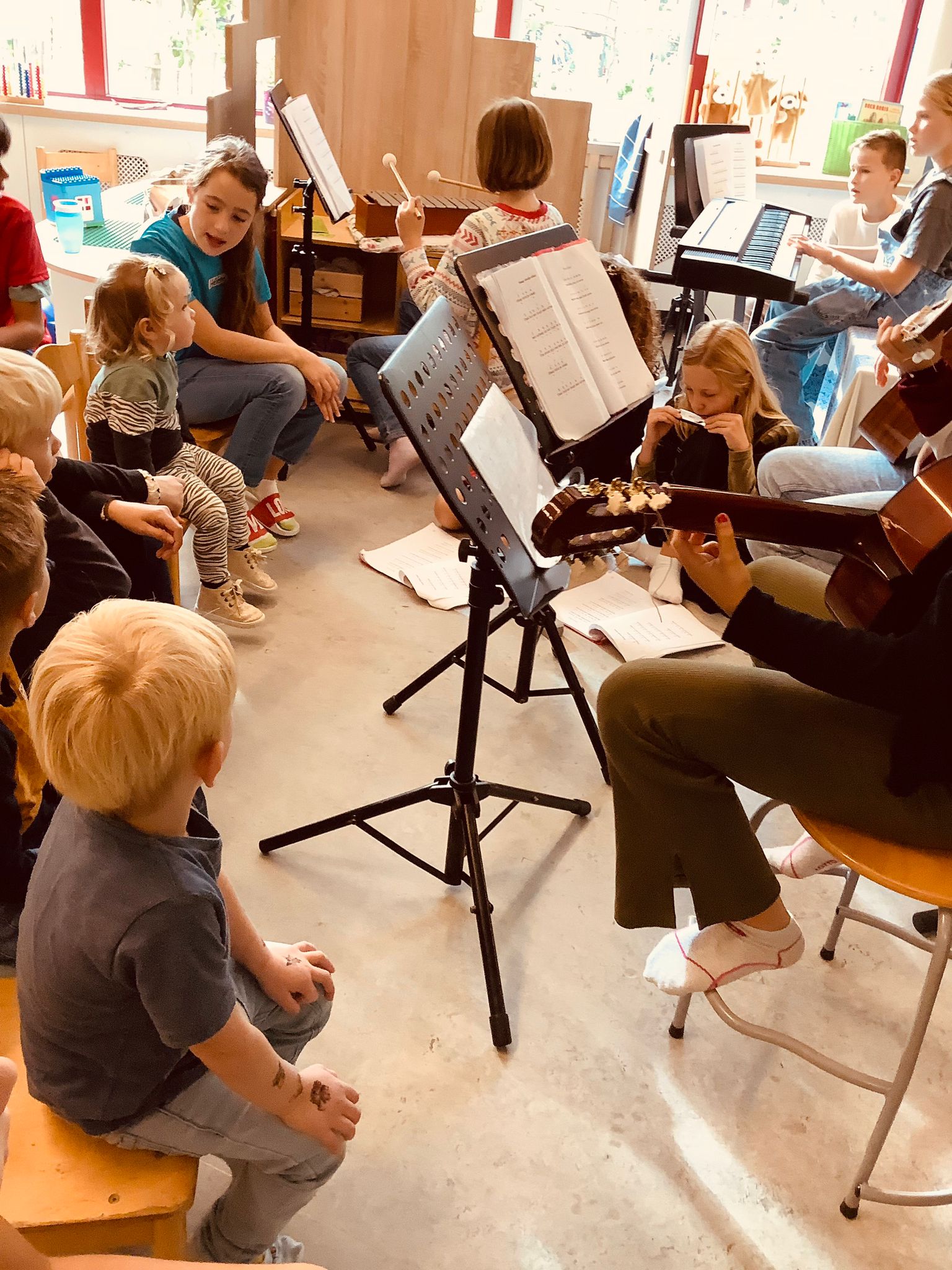 Een muzikale week bij de baby's 🎶