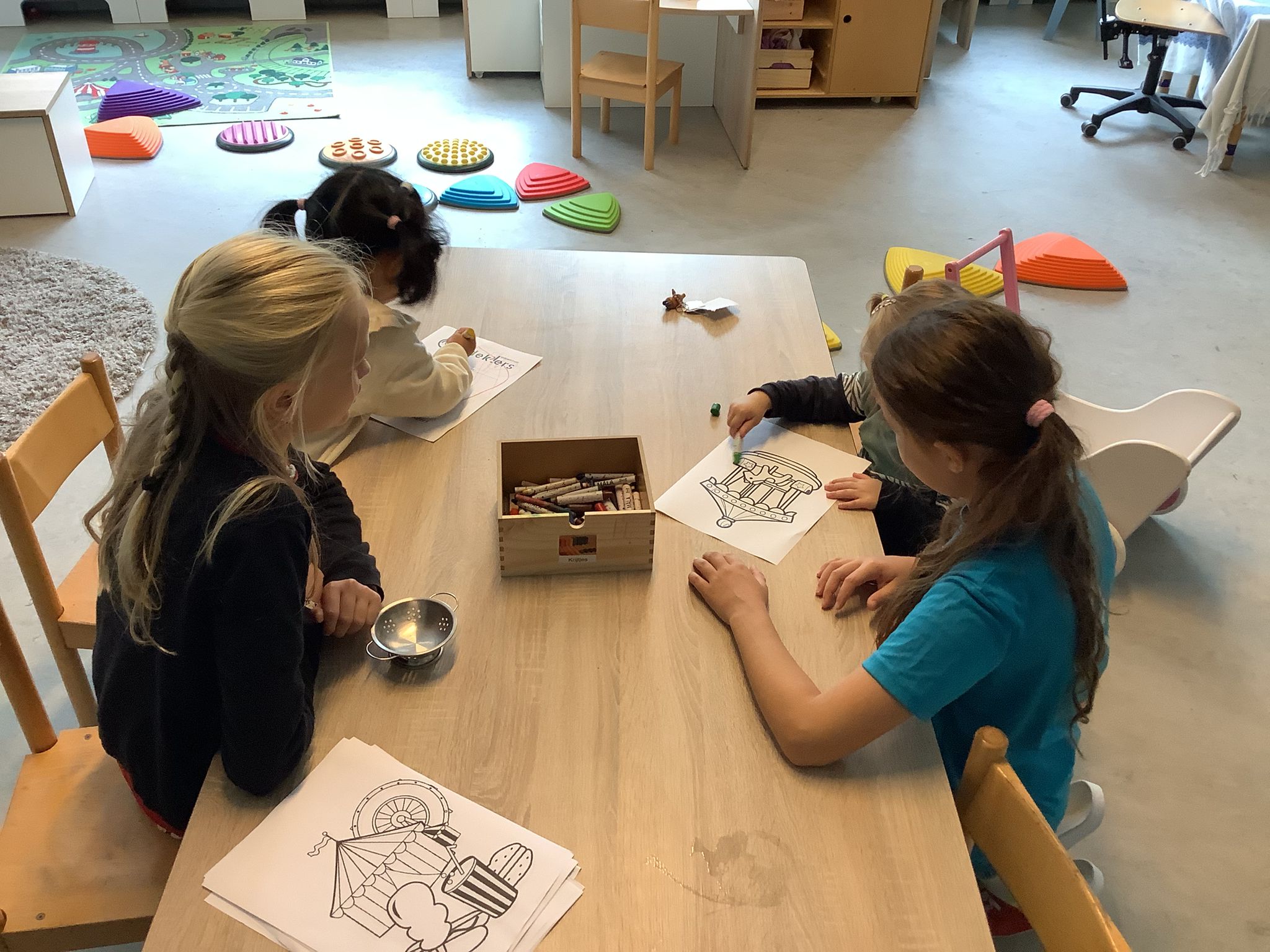 Van alles te beleven voor de peuters op de kermis! 🎪