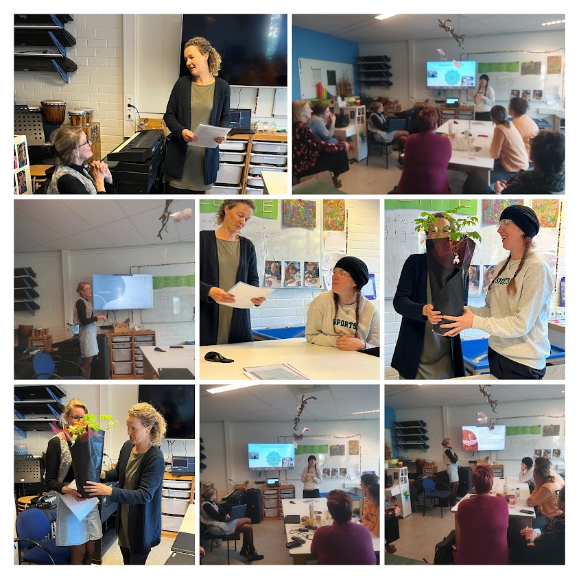 Myrthe en Yvonne geslaagd voor VVE Startblokken!