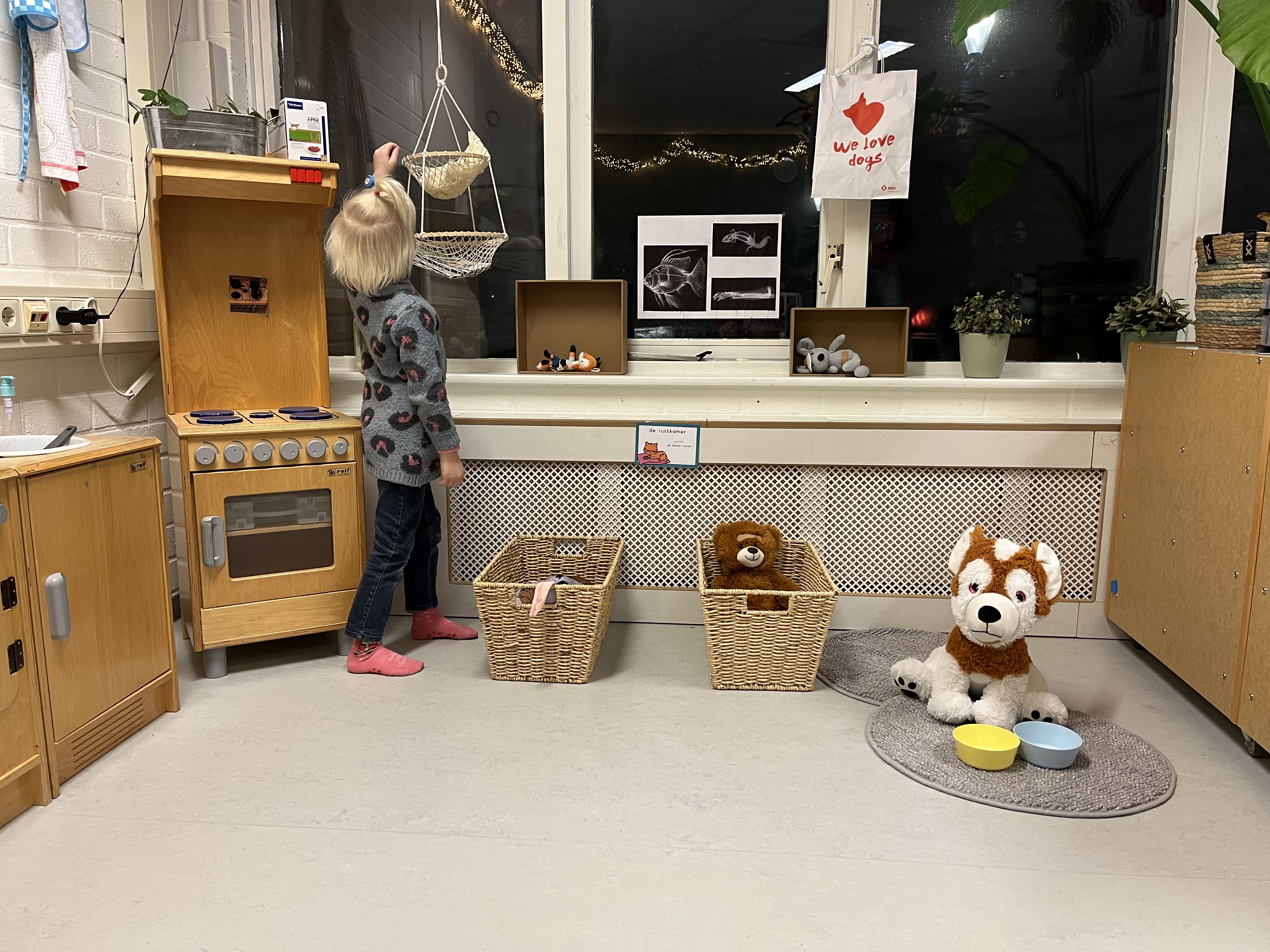 Deze week bij de opvang