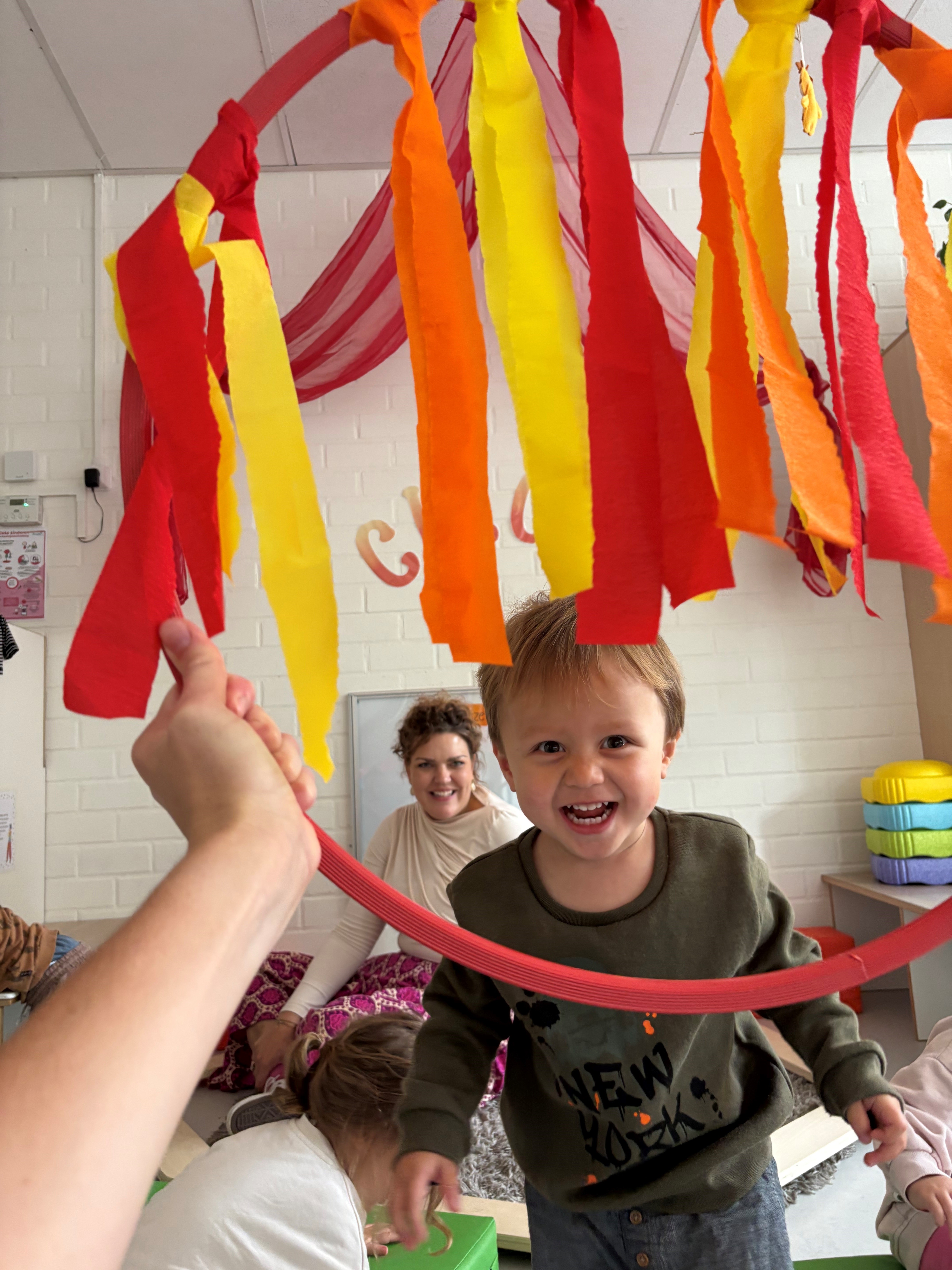 Circus bij de baby's